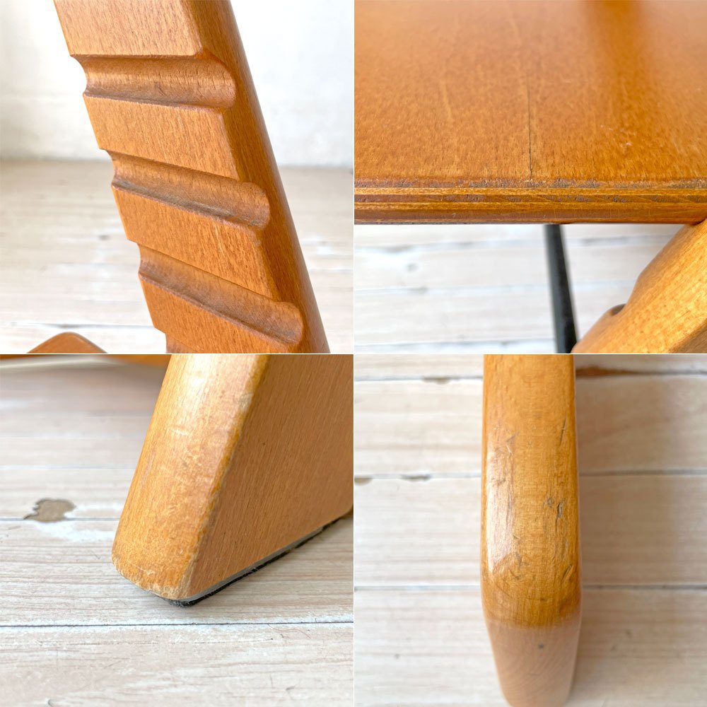 ストッケ STOKKE トリップトラップ TRIPP TRAPP ベビーチェア キッズチェア S/N無し カード付き ノルウェー 北欧家具 ★