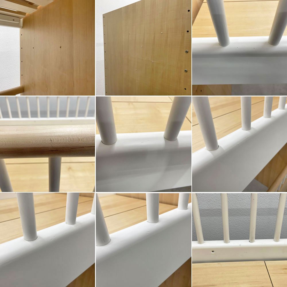 アクタス ACTUS テンポ ロフトベッド Tempo loft bed キッズベッド メイプル材 定価¥289,300- 〓