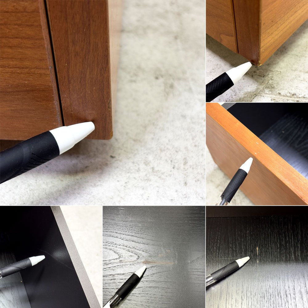 アクタス ACTUS リモ2 RIMO2 リビングテーブル ローテーブル センターテーブル スクエア ウォールナット材 2ドロワー W80cm 廃番 ●