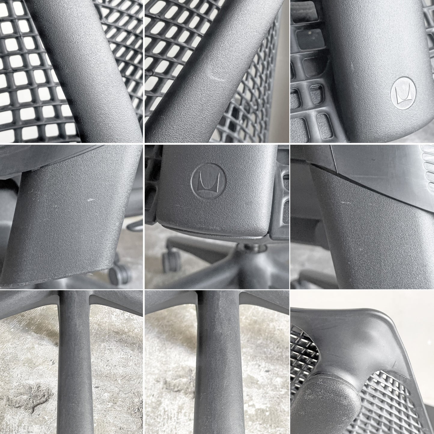 ハーマンミラー Herman Miller セイルチェア SAYL Chair デスクチェア 旧モデル イヴ・ベアール ブラック 2013年製 モダンデザイン ■