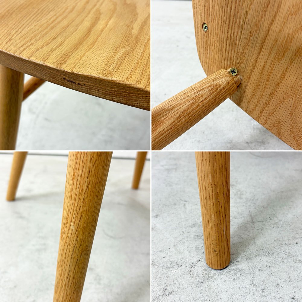 モモナチュラル MOMO Natural SB CHAIR ダイニングチェア オーク無垢材 オイルフィニッシュ ナチュラル ウィンザースタイル B ●
