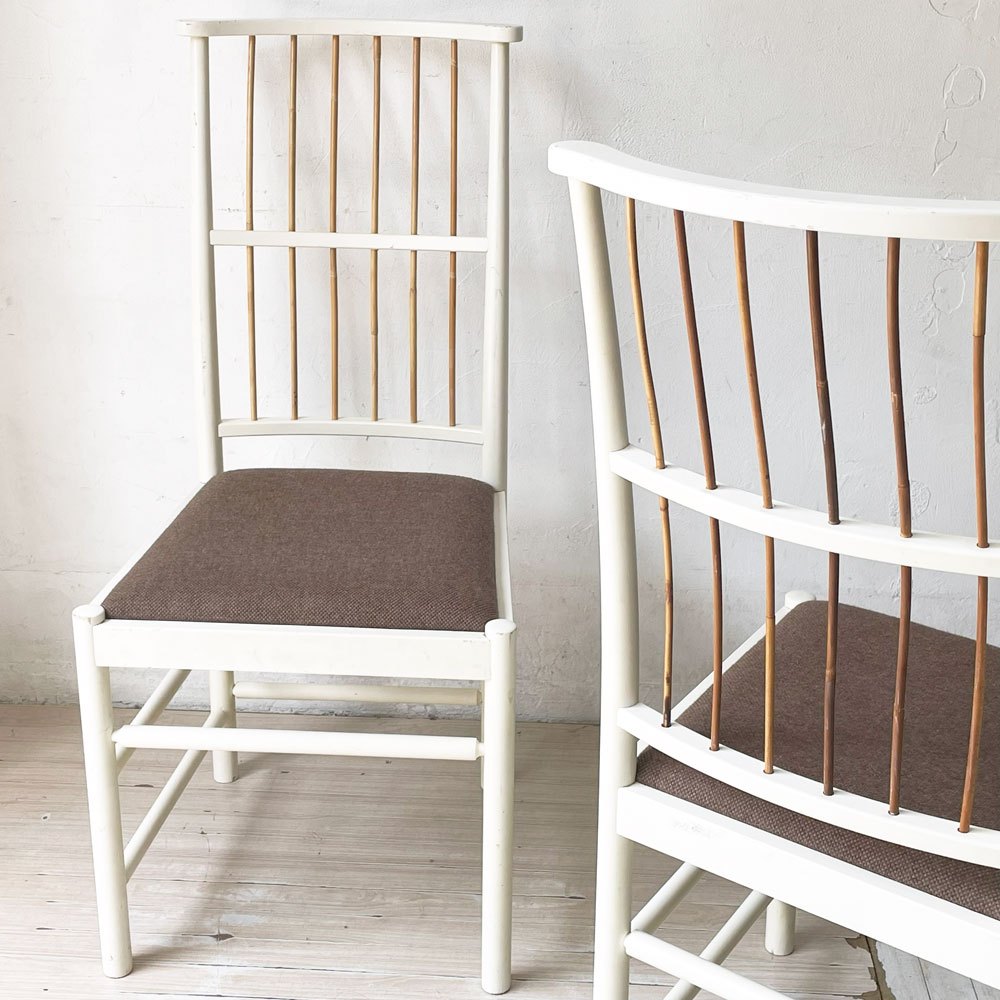 スヴェンスクテン Svenskt Tenn ダイニングチェア Model2025 バンブースポークチェア Josef Frank ジョセフ・フランク スウェーデン ビンテージ A ★