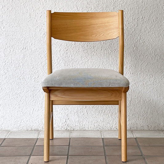 ウニコ unico シグネ SIGNE ダイニングチェア アッシュ材 ファブリックシート ナチュラルテイスト A ◇