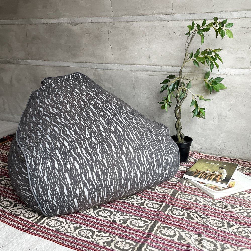 ヨギボー Yogibo ラックスラウンジャー Luxe Lounger ビーズクッション ソファ ダークグレー Dark Gray 定価¥28,600- ♪