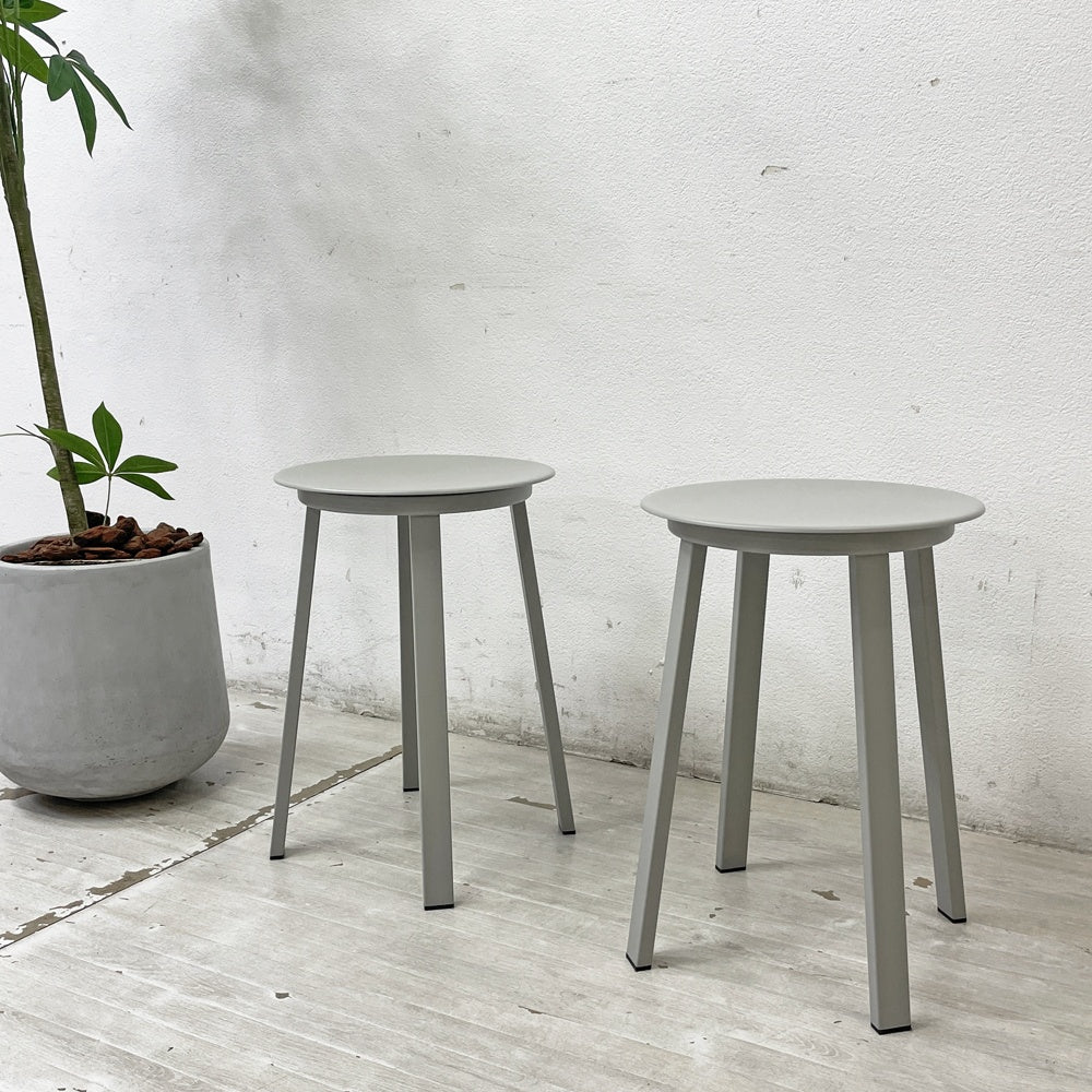 ヘイ HAY リボルバー スツール REVOLVER STOOL H48.5cm スカイグレー レオン・ランスマイヤー デンマーク 定価33,000円 A ●