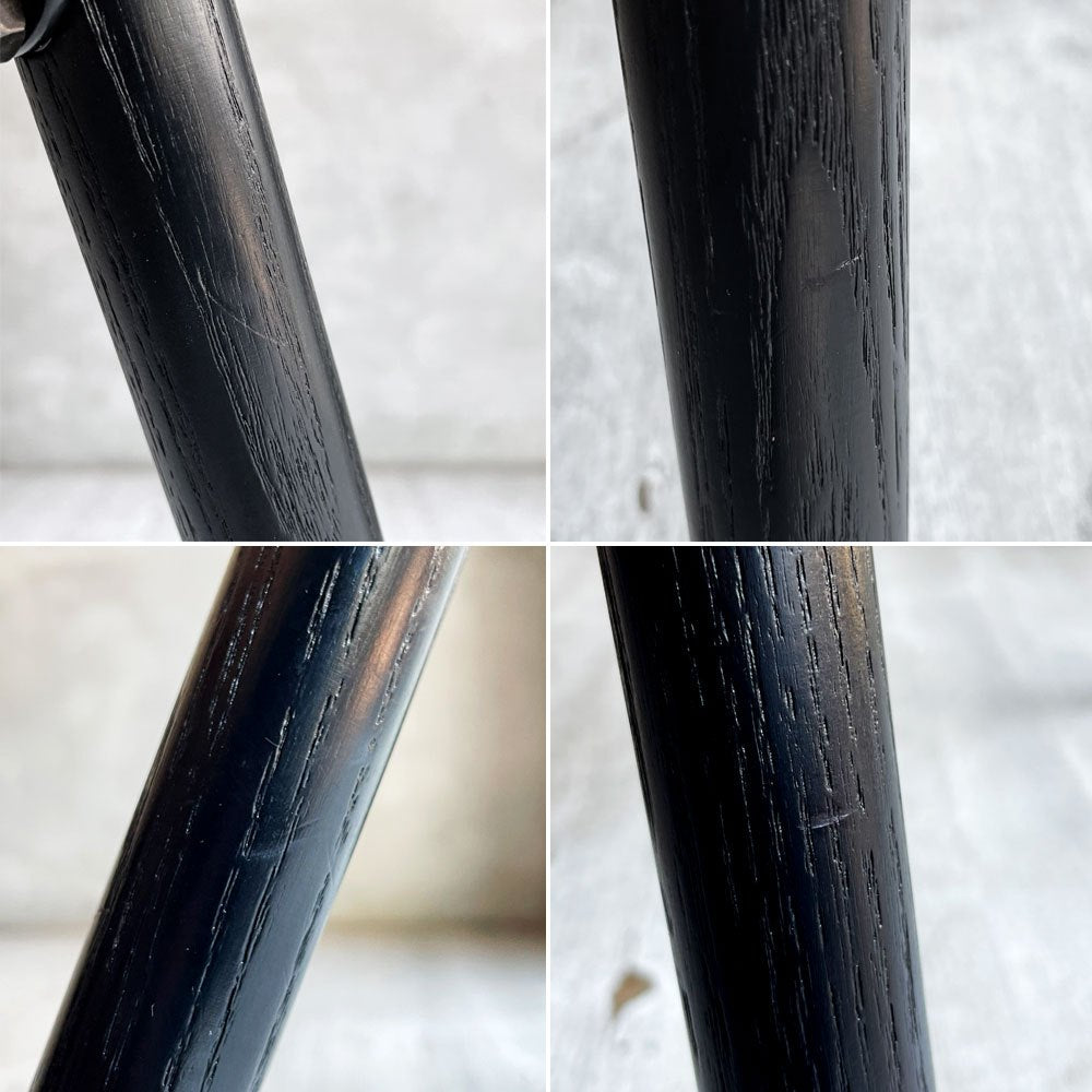 ハーマンミラー HermanMiller サイドシェルチェア ドゥエルレッグ DSW アクアスカイ × エボニー ポリプロピレン製 イームズ ミッドセンチュリー ♪