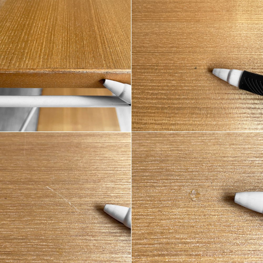 無印良品 MUJI 無印良品 MUJI スチールユニットシェルフ タモ材棚 & オーク材棚 小・3段 ♪