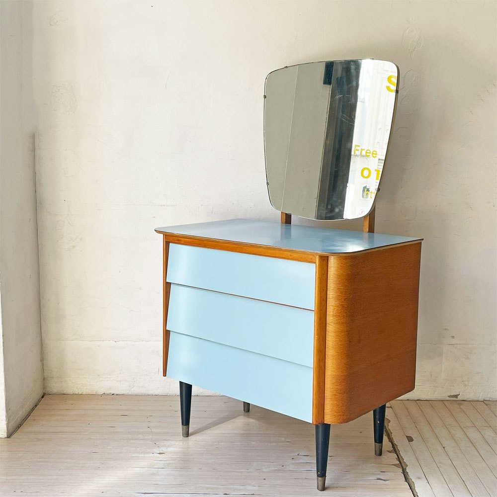 UKビンテージ Vintage HOMEWORTHY ドレッサーチェスト ミラー付き