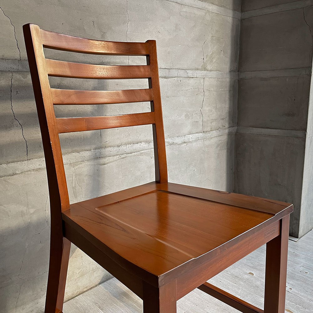 スキャンティーク SCANTEAK ダイニングチェア GMGK481 サイドチェア チーク無垢材 板座 ♪