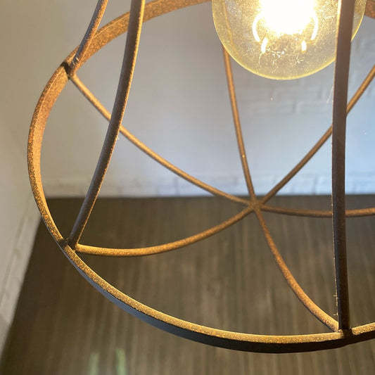 ディクラッセ DI CLASSE ジェンマスモール Gemma-small ペンダントランプ アンティークブラウン アイアン ◎