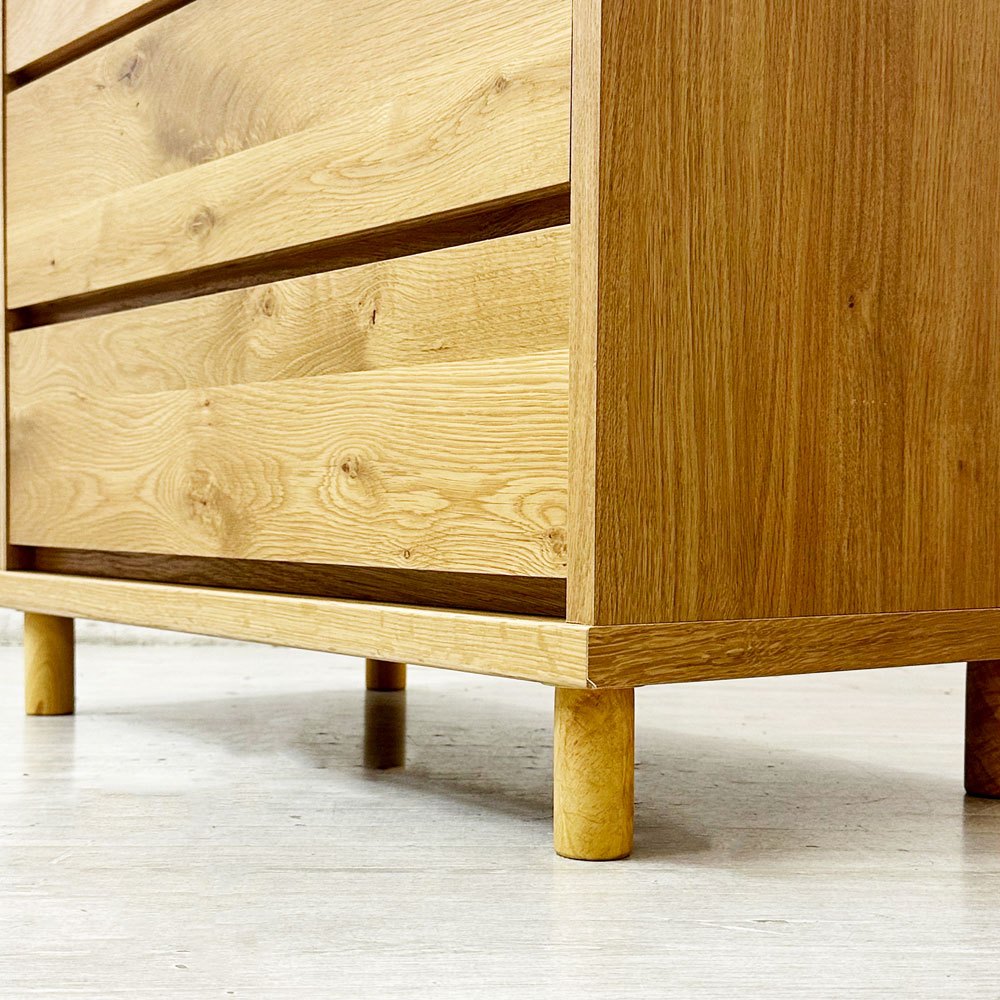 リセノ Re:CENO ハウタ HAUTA チェスト75 ホワイトオーク W75cm ナチュラルデザイン 定価:¥46,800- ●