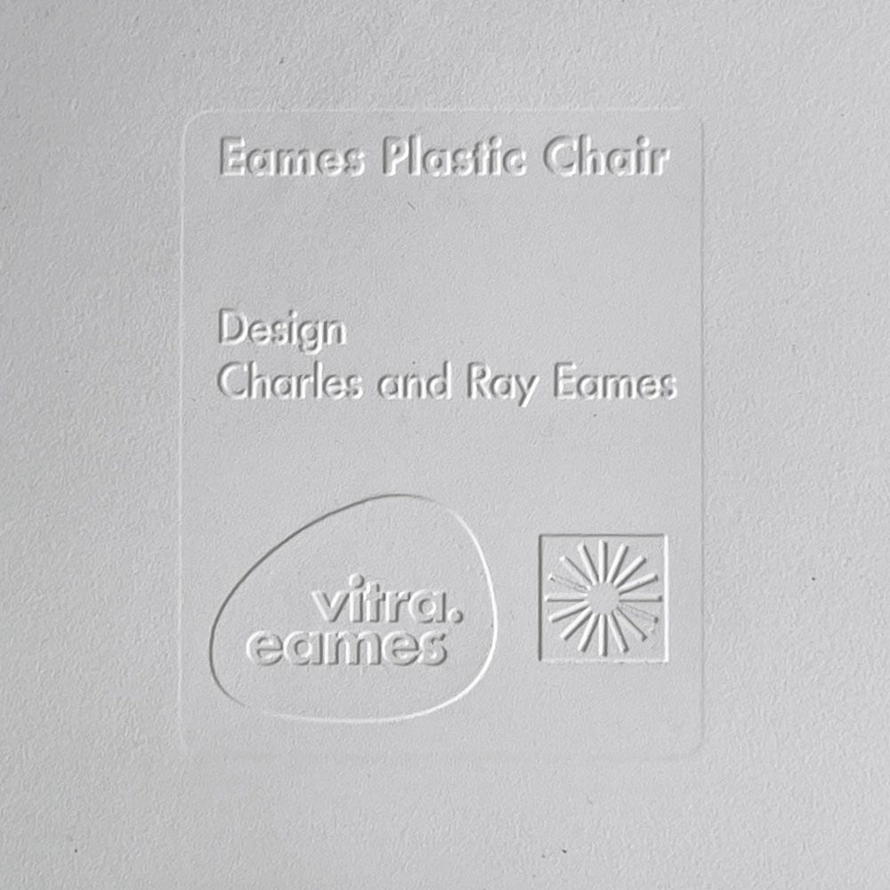 ヴィトラ vitra サイドシェルチェア ポリプロピレン製 ホワイト ドゥエルレッグ DSW C&R イームズ ミッドセンチュリー ◇