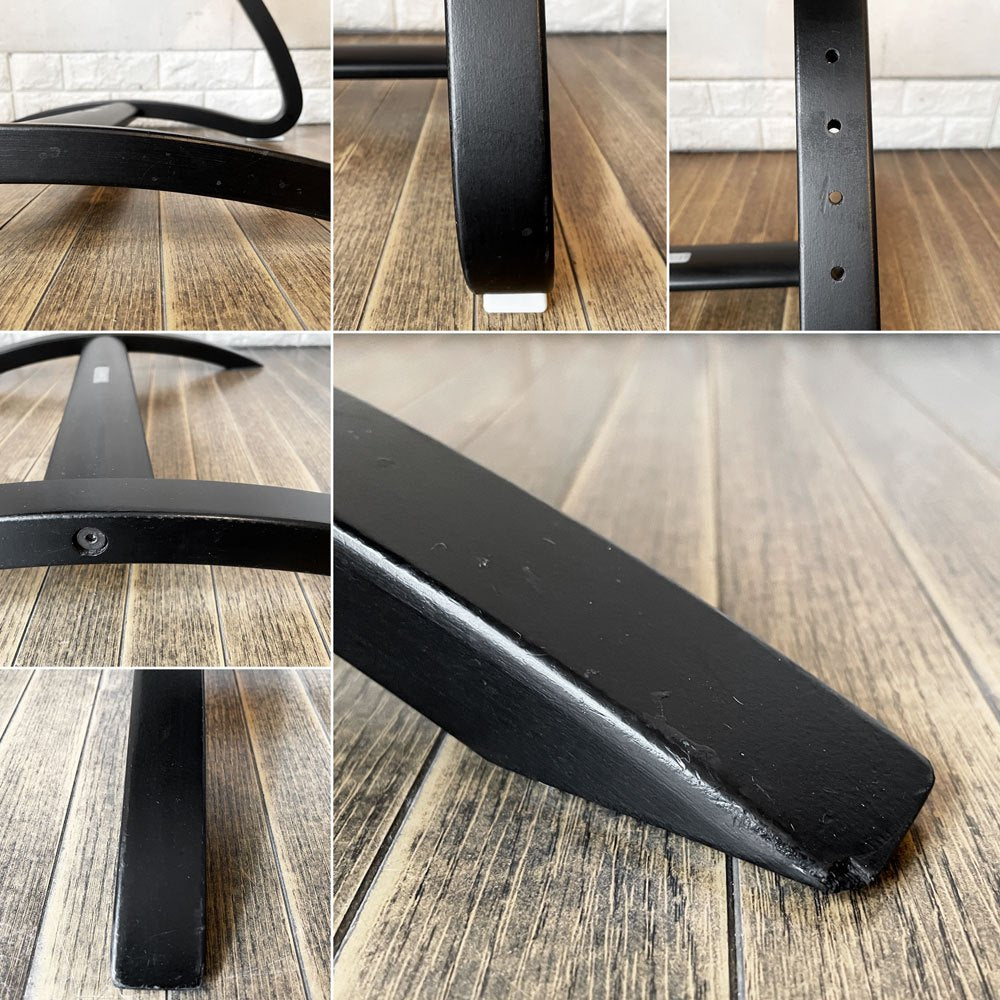 リエンダー Leander ハイチェア クラシック ブラック ベビーチェア キッズチェア 高さ調整可 デンマーク 北欧家具 定価¥50,600- ◎