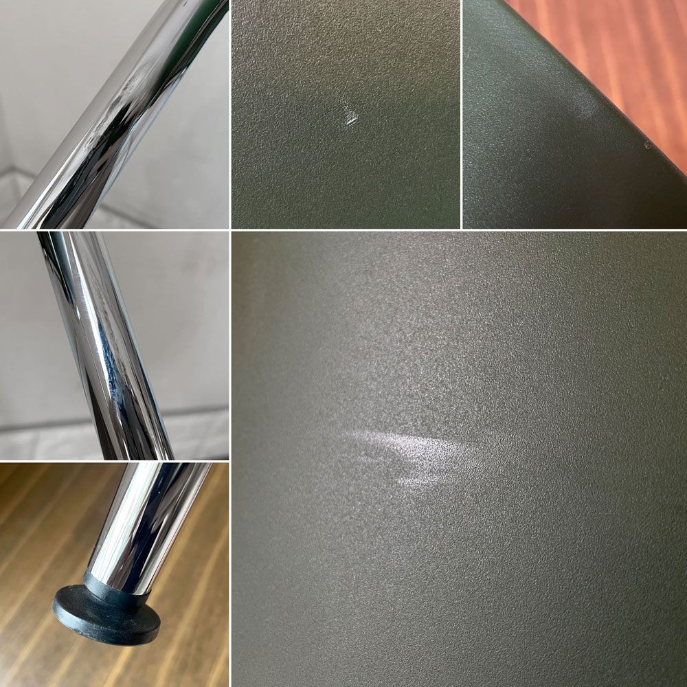 ヴィトラ vitra ハルチューブ HAL Tube サイドチェア ダイニングチェア グリーン スタッキング ジャスパー・モリソン 定価¥39,600- ◎