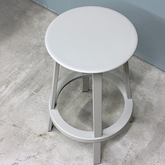 ヘイ HAY リボルバー バースツール ロー REVOLVER BAR STOOL LOW H65cm スカイグレー 回転式座面 レオン・ランズメイヤー デンマーク 定価¥51,700- ◎