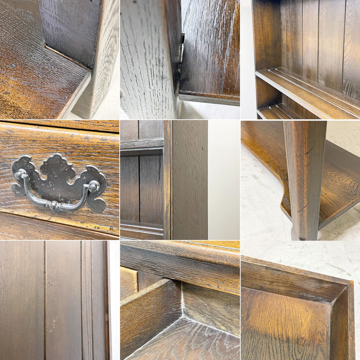 飛騨産業 HIDA キツツキ プロヴィンシャル PROVINCIAL カップボード プレートラック 4段 5ドロワー 食器棚 オーク材 カントリースタイル ●