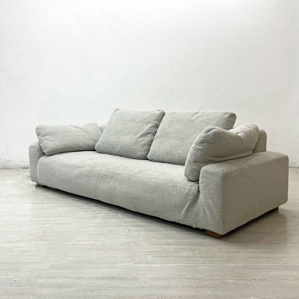 LOWEY(ローウィー) カバーリングオットマン ライトグレー