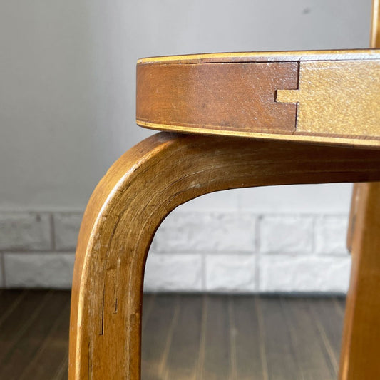 アルテック artek チェア69 ダイニングチェア 40~50`s ビンテージ 4枚レイヤー アルヴァ・アアルト 北欧家具 フィンランド 希少 ◎