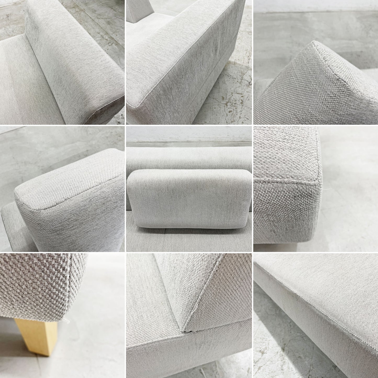 フランネルソファ FLANNEL SOFA ピヴォ PIVO ONE ARM SOFA 片アームソファ ファブリック オットマンセット ナチュラルモダン 〓