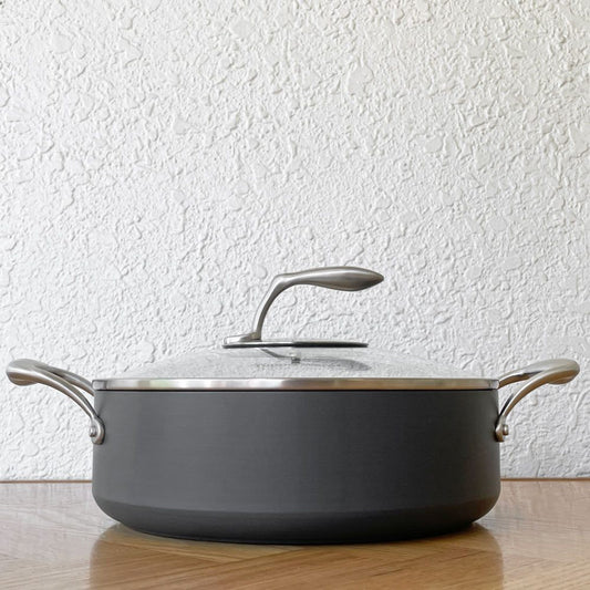 タッパーウェア Tupperware ブラックシリーズ 両手鍋 26cm IH可 日本未発売 ◇