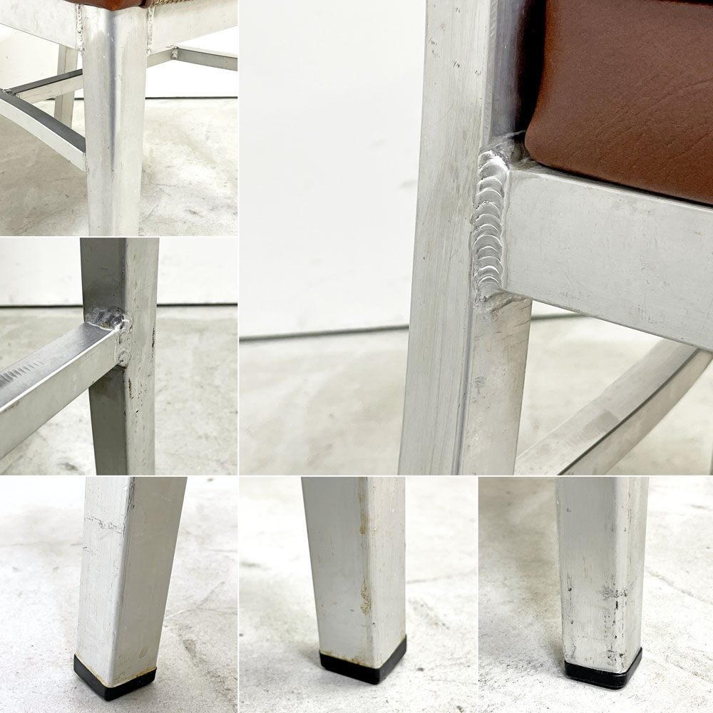 ジャーナルスタンダードファニチャー journal standard Furniture j.s.F モーガン MORGAN ダイニングチェア USミリタリースタイル ●