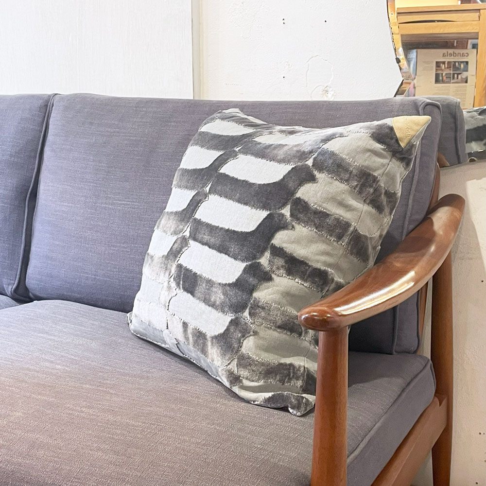 ミナペルホネン minaperhonen 皆川明 Akira Minagawa バードボート bird boat 2018 クッションカバー + クッション入 ★