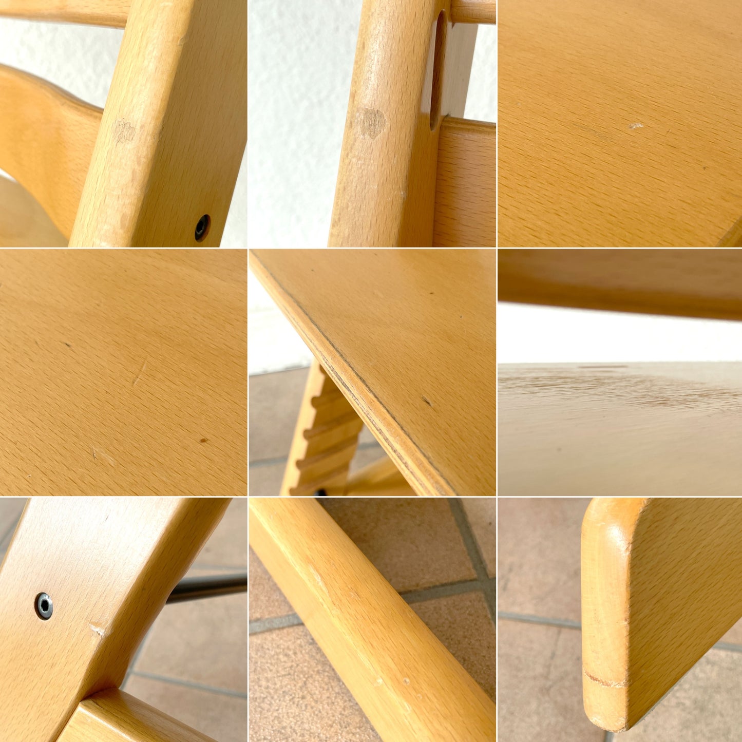 ストッケ STOKKE トリップトラップ TRIPP TRAPP ベビーチェア キッズチェア S/N3~ ノルウェー 北欧家具 A ◇