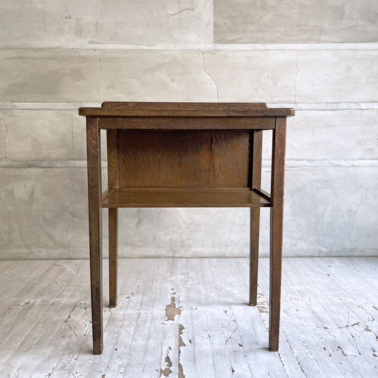 ジャパンビンテージ Japan Vintage サイドテーブル 花台 電話台 ラック 昭和レトロ 古家具 ♪