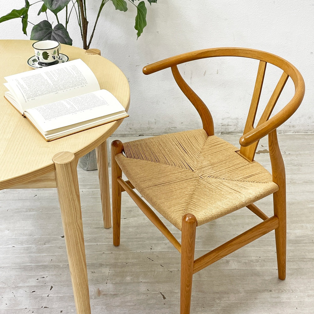 カールハンセン&サン Carl Hansen & Son CH24 Yチェア オーク材 クリアラッカー塗装 日本仕様サイズ ハンス・J・ウェグナー デンマーク 北欧家具 ●