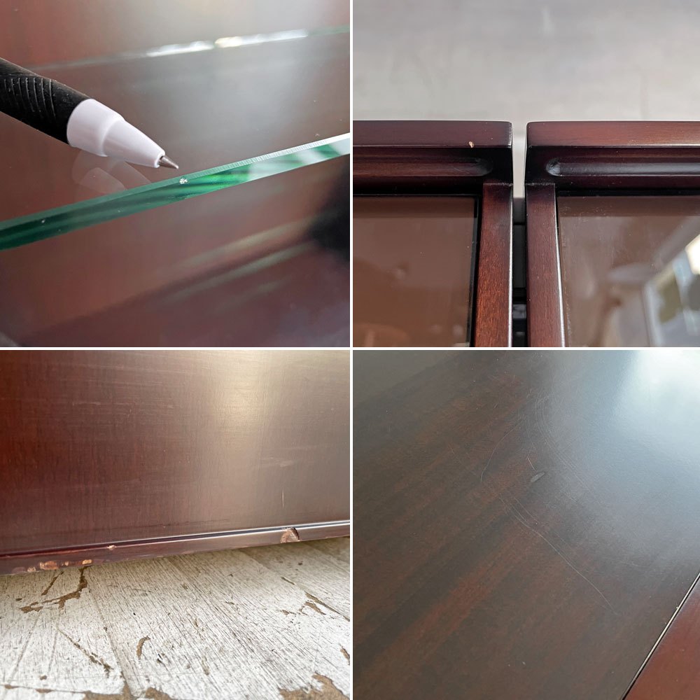 アルフレックス arflex コンポーザー COMPOSER ガラスキャビネット キュリオケース 飾り棚 照明 下段オプション付き イタリアモダン ♪