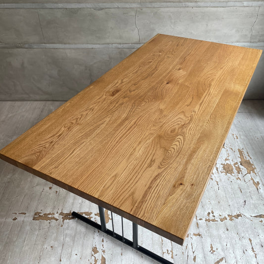 クラッシュゲート CRASH GATE ノットアンティークス Knot antiques グリット2 GRITⅡ リビングダイニングテーブル オーク無垢材 アイアン インダストリアル ♪