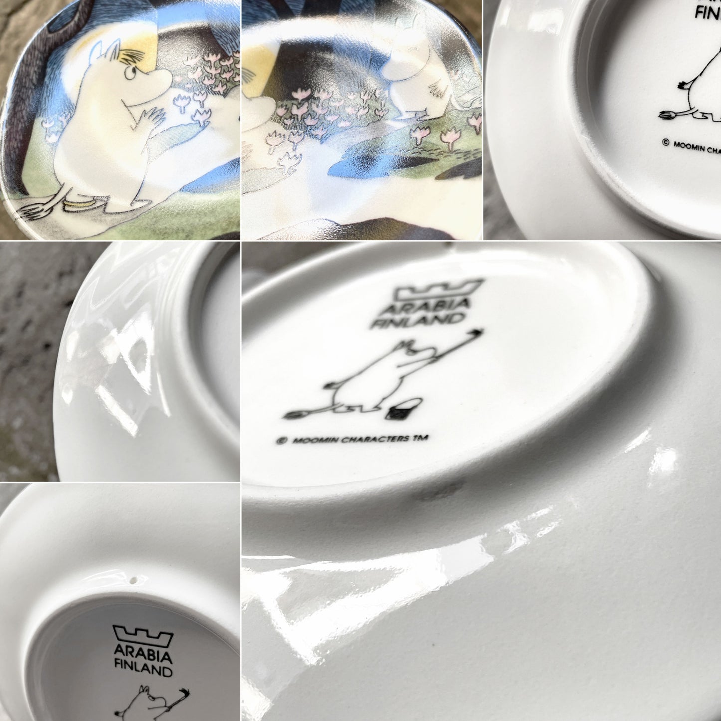 アラビア ARABIA ムーミン MOOMIN 遭遇 Encounter ウォールプレート 飾り皿 2005-2007年 箱付 廃番 フィンランド 北欧食器 ■