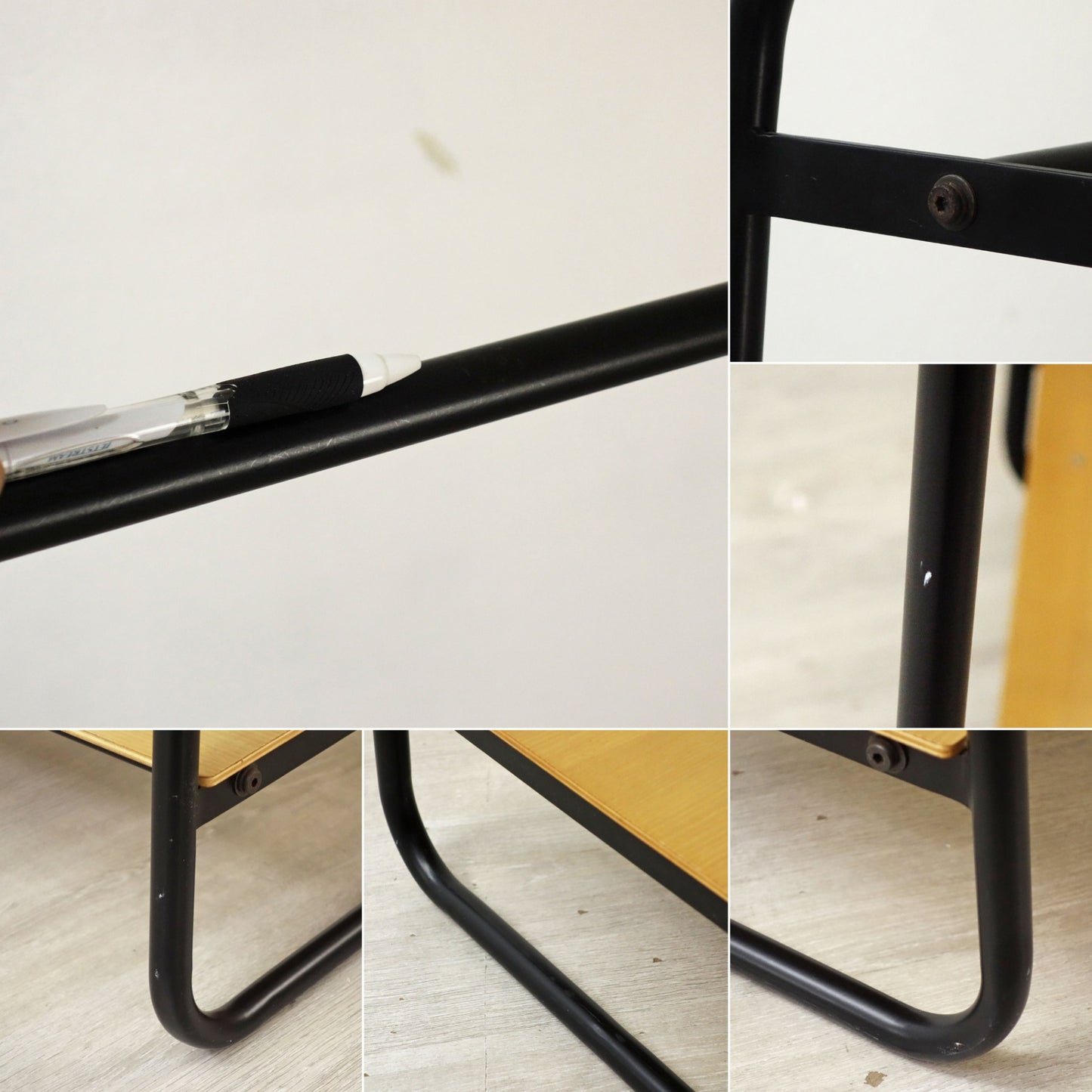 イデー IDEE ポールハンガースタンド PAUL HANGER STAND ハンガーラック W90cm シェルフ付 ナチュラル ●