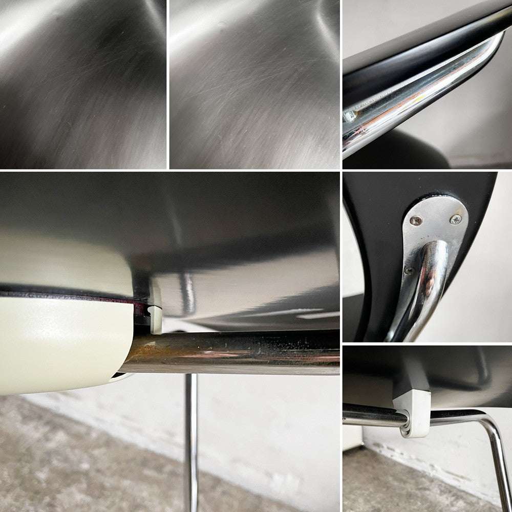 フリッツハンセン Fritz Hansen 3207 セブンチェア アームチェア ラッカー ブラック アルネヤコブセン 北欧家具 リペイント 参考価格¥146,080 - ■