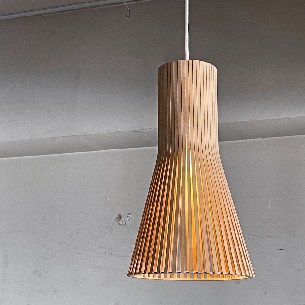 木製照明 セクトデザイン Secto Design 4201 ペンダントランプ バーチ材