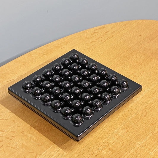 オリベッティ olivetti シンテシス 45 Synthesis 45 Ashtray 灰皿 ブラック エットーレ・ソットサス Ettore Sottsass ポストモダン イタリア ◎