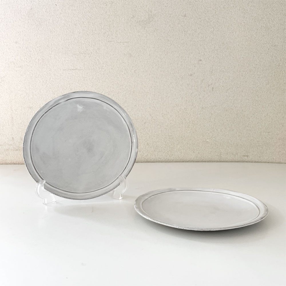 アスティエ・ド・ヴィラット ASTIER de VILLATTE シンプル SIMPLE プレート 19cm フランス 定価¥17,050- A ◎
