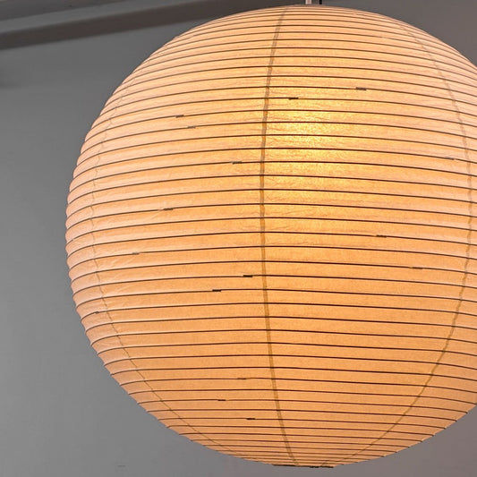 イサムノグチ Isamu Noguchi アカリ AKARI 55A オゼキ ペンダントライト 和紙 直径55cm COD-4 ソケットコード付き 名作照明 ミッドセンチュリー 美品 箱付き ●