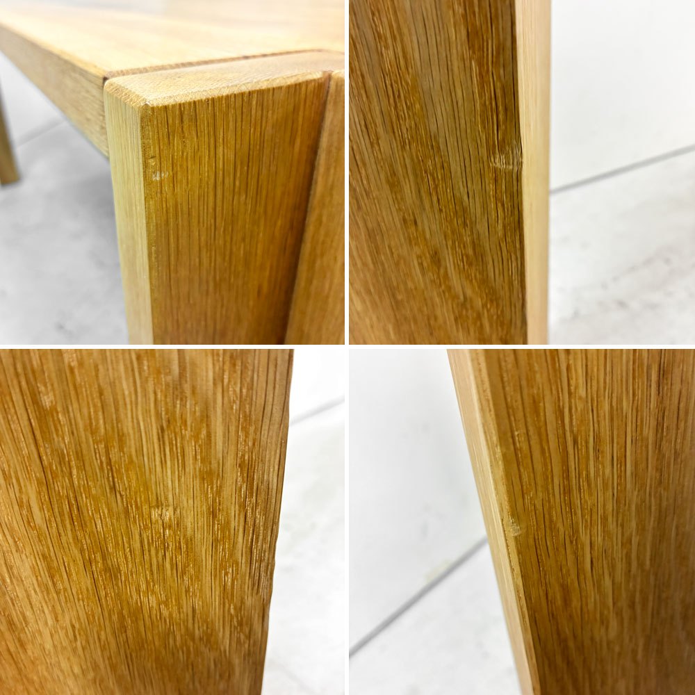 ディーケースリー dk3 ウッツォン UTZON ダイニングテーブル オーク無垢材 W160cm オイル仕上げ デンマーク アクタス取扱 定価¥299,200- ●