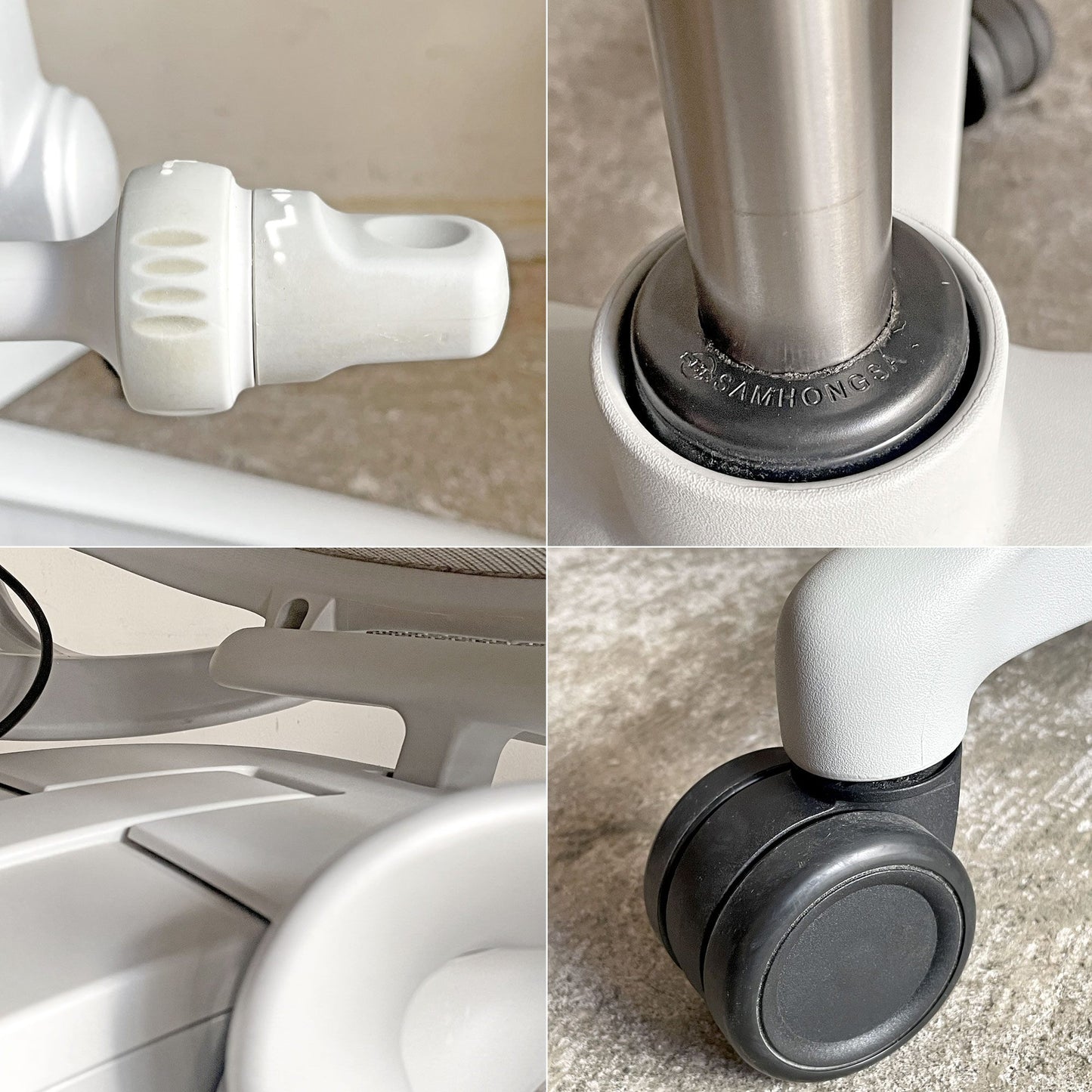 ハーマンミラー Herman Miller アーロンチェア リマスタード フル装備 Bサイズ ミネラル ポスチャーフィットSL デスクチェア オフィスチェア ビル・スタンフ & ドン・チャドウィック ■