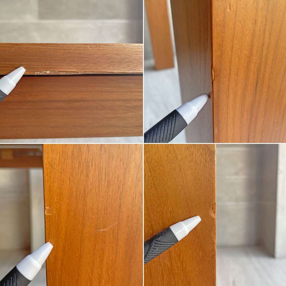 モーダエンカーサ moda en casa アマンド amando エクステンションダイニングテーブル 140-180cm 伸長式 ウォールナット 定価¥156,200- ♪