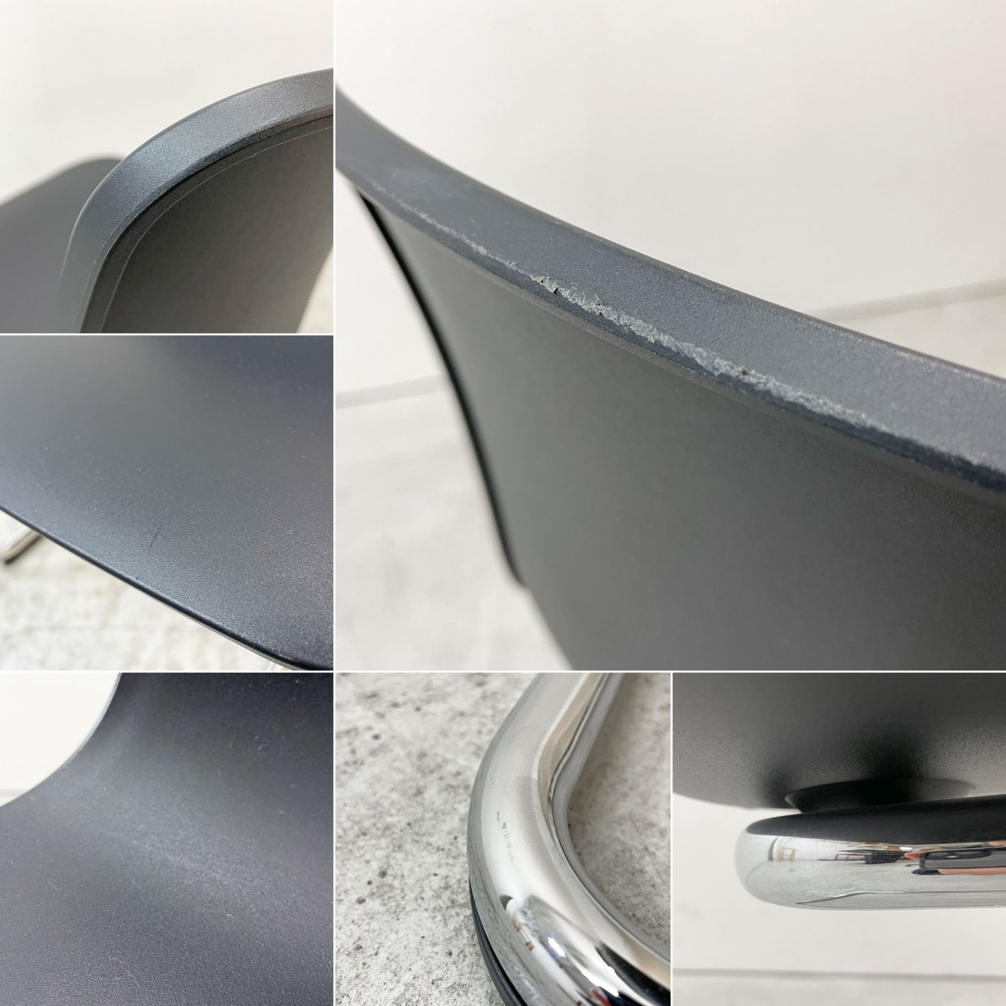 ヴィトラ Vitra ハル RE キャンチレバー HAL RE CANTILEVER ダイニングチェア ジャスパー モリソン ブラック カンチレバー モダン ●