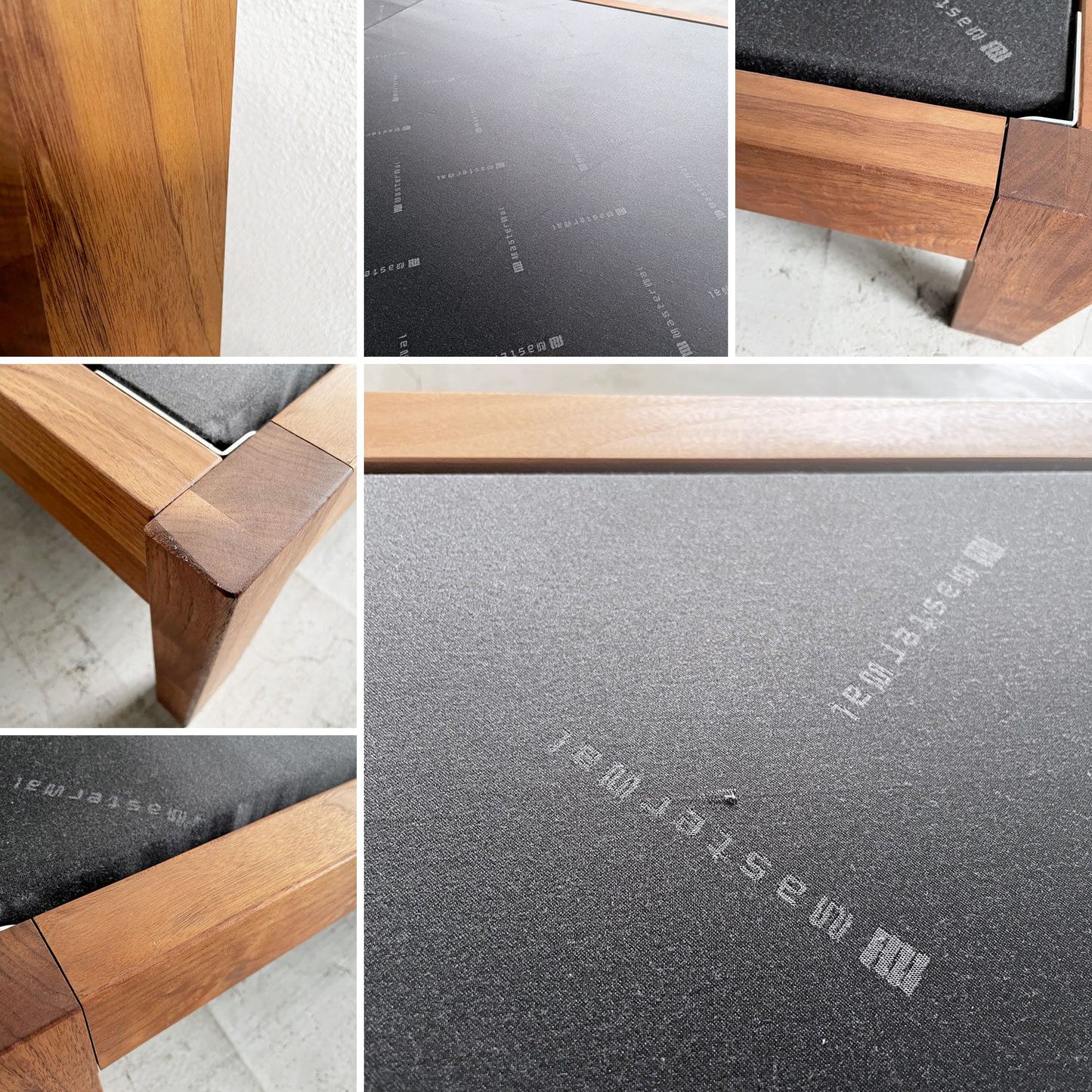 マスターウォール MASTERWAL ピッキオ ピービ―ワン ベッド Picchio PB1 BED シングルベッドフレーム ウォールナット無垢材 アカセ木工 廃番 展示品 〓