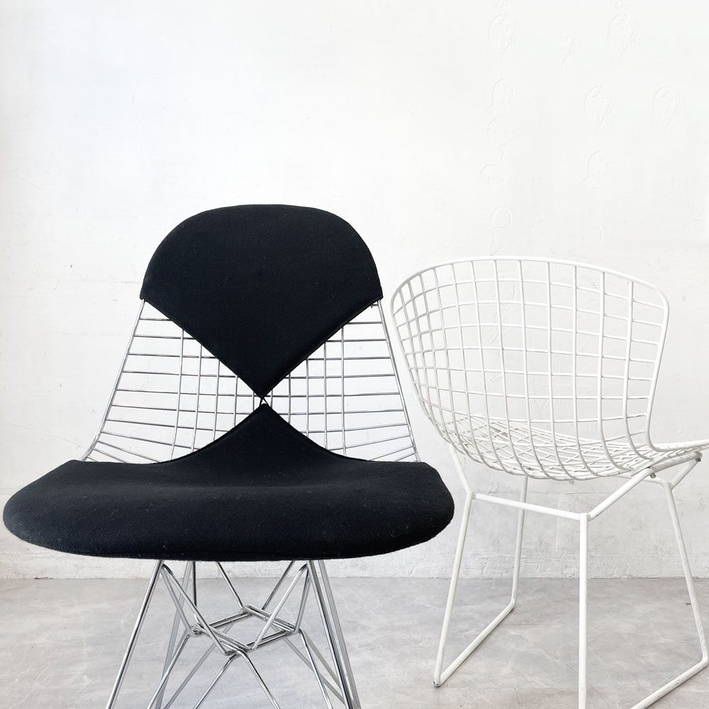 ヴィトラ vitra ワイヤーチェア Eames Wire Chair DKR エッフェルベース ビキニパッド C&R イームズ ミッドセンチュリー ★