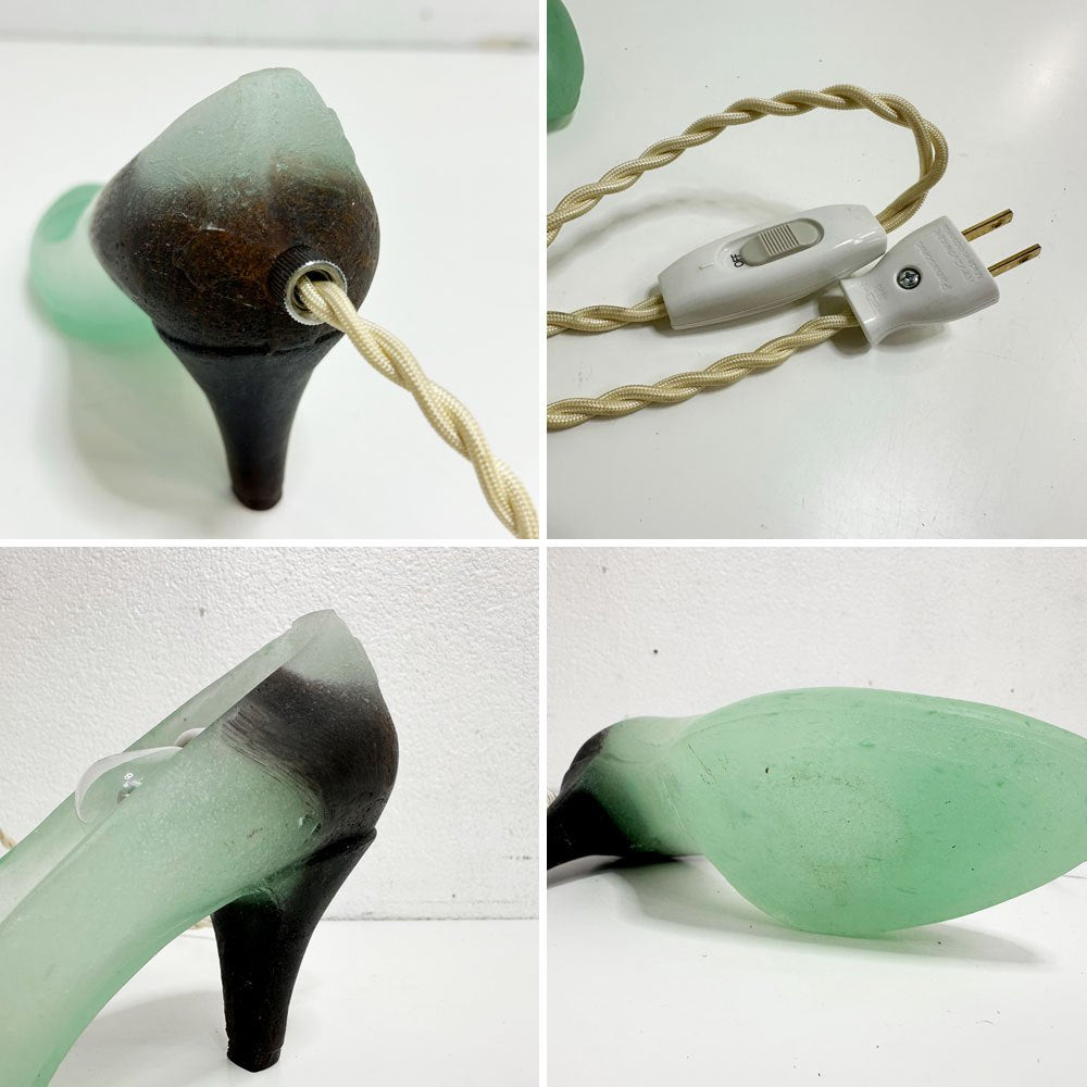 マウントハリ Mt.hari シンデレラ シューズ ランプ CINDERELLA SHOES LAMP peacock×black 参考定価 ¥132,000- ●