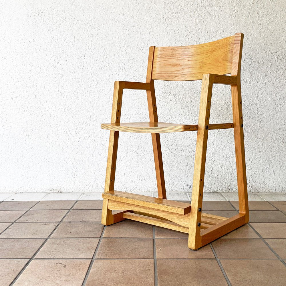 アクタス キッズ ACTUS Kids Fチェア デスクチェア オーク材