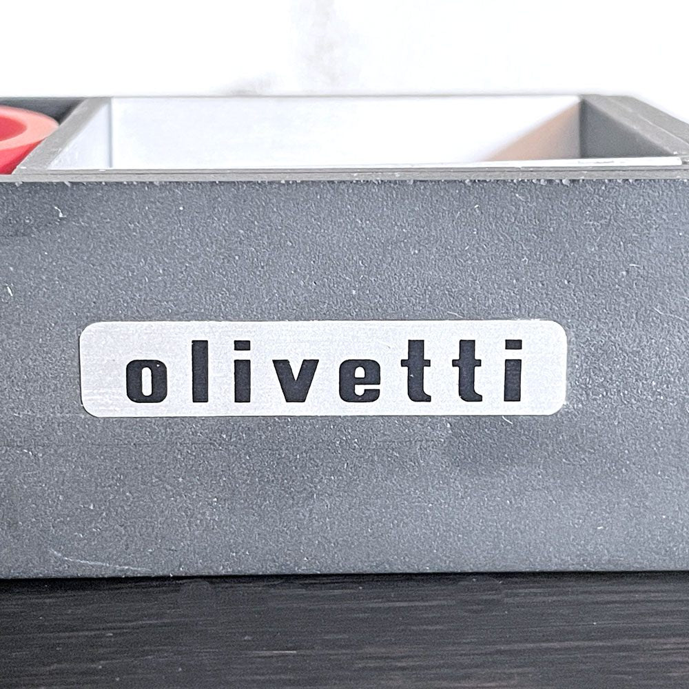 オリベッティ olivetti ステーショナリーケース ノベルティ 4点セット ブルーノ・ムナーリ イタリア 希少 ビンテージ ■