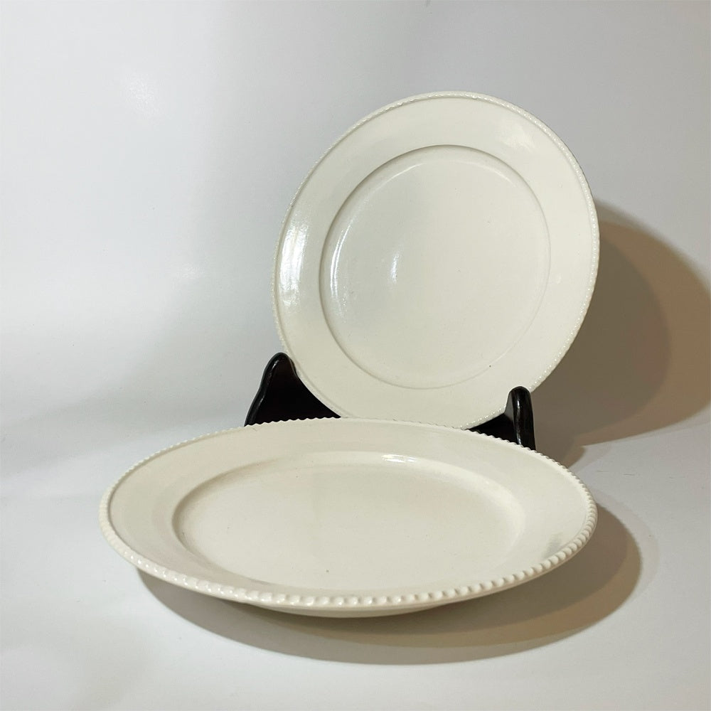 岡田直人 Naoto Okada ふちしのぎ プレート お皿 Mサイズ 22cm 器 陶芸家 現代作家 A ★