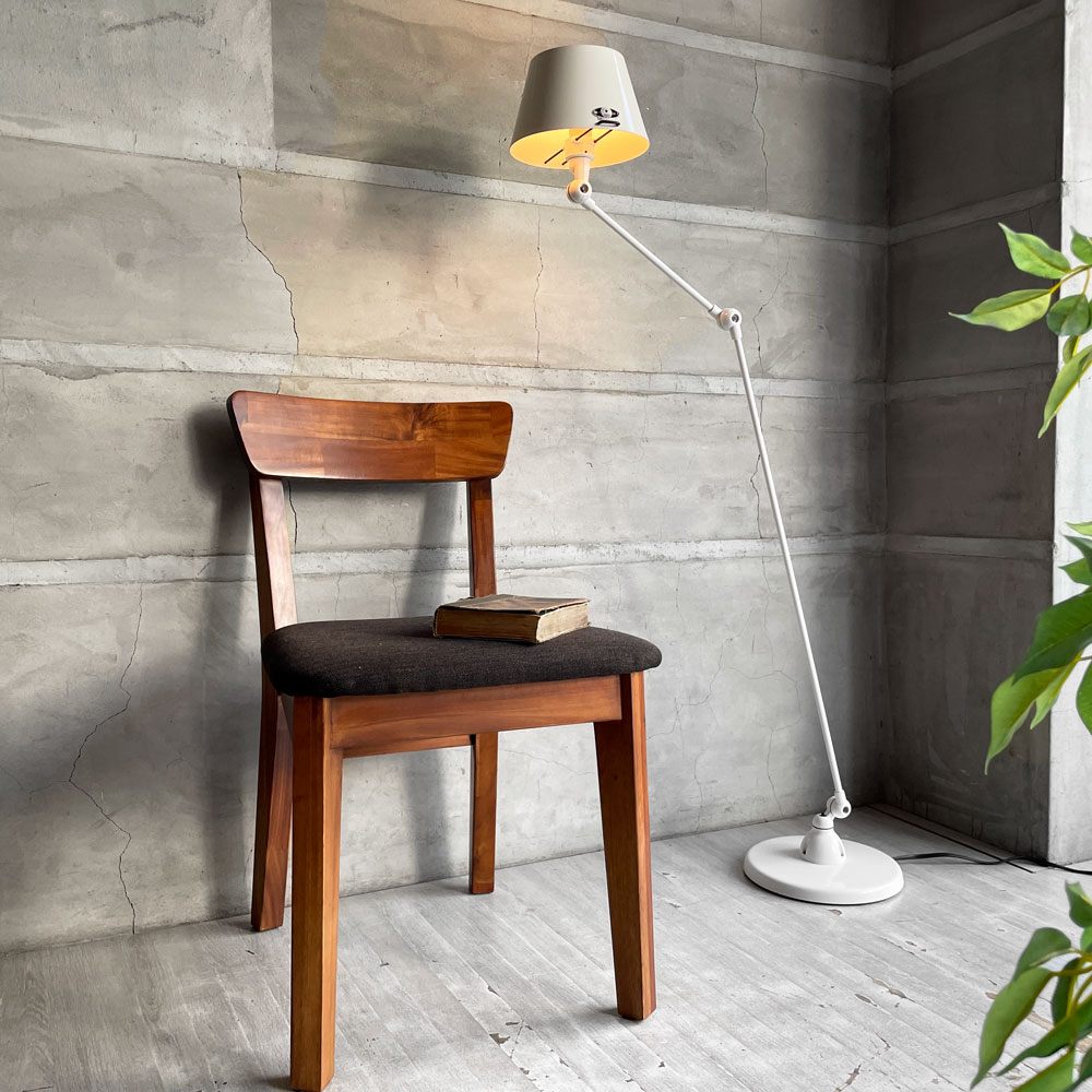ジェルデ jielde エイクラ― AICLER AIC833 フロアランプ FLOOR LAMP ストレートシェード Straight Shade ホワイト フロアライト 間接照明 インダストリアル フランス ♪