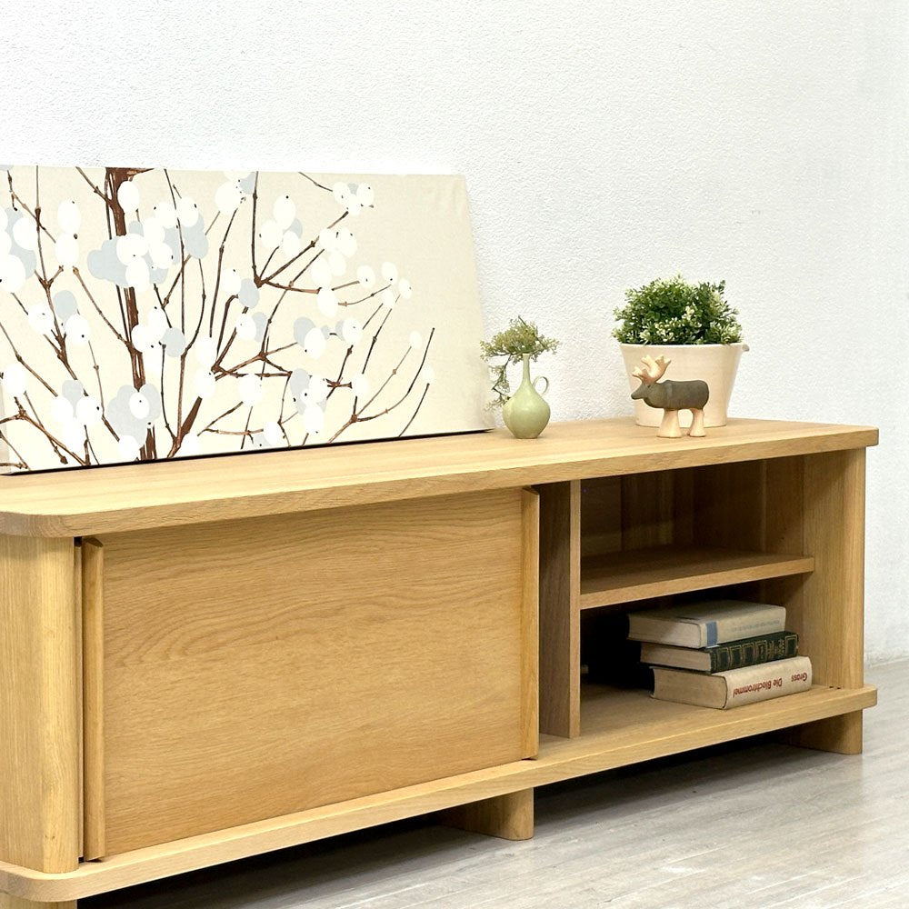カリモク ニュースタンダード KARIMOKU NEW STANDARD プロップ PROP テレビボード ビッグゲーム BIG-GAME ナラ材 150cm 参考価格¥241,780- ●